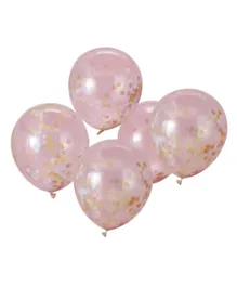 Ginger Ray Star Confetti Balloons Pack of 5 - 12 Inches