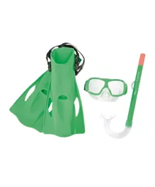 Bestway Sureswim Snorkel Set - Green