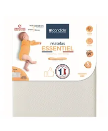 Candide Baby Group Essential Baby Mattress - White