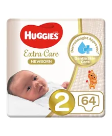 Huggies Diapers Value Pack Size 2 - 64 Pieces