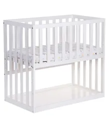Childhome Bedside Crib - White