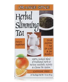 21st Century Herbal Slimming Orange Tea Bags - 24 Pieces