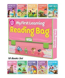 سخا - حقيبة ماي فيرست ليرننج باج لتعلم القراءة - مجموعة من 10 كتب - باللغة الإنجليزية