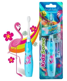 Brush Baby Kidz Sonic Electric Toothbrush - Flamingo