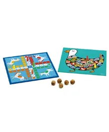 Djeco Classic Board Games Box - 2 To 4 Players