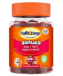 Haliborange kids Iron and Vitamin C Softies Energy Support - 30 Softies