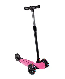 Megawheels Coolwheels Dragon 3 Wheels Kick Scooter With LED Light  - Pink