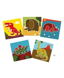Djeco Dinosaurs Stencils