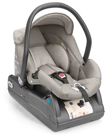 Cam Area Zero Plus Grey Car Seat - for 0-12 Months, 44.5x64x58 cm, Adjustable Backrest, Side Head Protection, Rocking Base