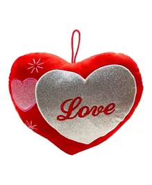 Party Magic Valentine Heart Love Glitter Cushion