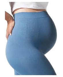 Mums & Bumps Blanqi  Maternity Belly Support Leggings -  Oil Blue