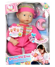 Takmay Dolls Facial Expression Baby Dolls 16 - Pink