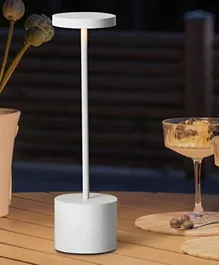 هوسي سي - مصباح طاولة بجهاز استشعار لمسي - أبيض