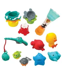Infantino Splish & Splash Bath Play Set - Multicolor
