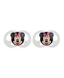 Tigex Silicone Pacifiers Touch Friends Minnie - 2 Pieces