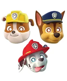 Party Centre Paw Patrol Paper Masks - Pack of 8