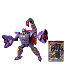Transformers Generations War for Cybertron: Kingdom Deluxe Predacon Scorponok Action Figure - 14cm