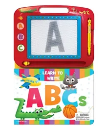 Learn To Write ABCs Board Book - English