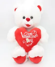 Party Magic Valentine Plush Bear with Heart