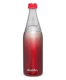 زجاجة ماء تريتان ثيرمافاك فريسكو تويست آند جو من الادين - أحمر 0.6 لتر