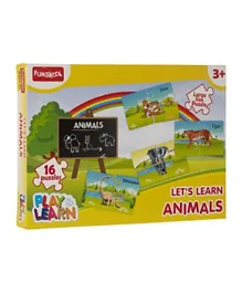 Funskool Animals Puzzles - 16 Pieces