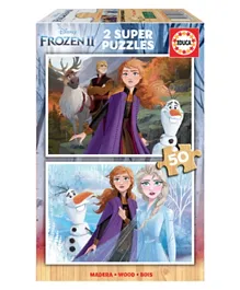 Educa 2 Super Puzzles Disney Frozen - 2 x 50 Pieces
