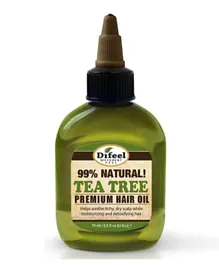 Difeel Premium Natural Hair Oil Tea Tree Oil - 75mL