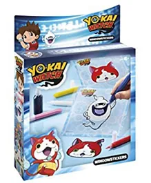 Totum Yokai Window Sticker Art Kit - Multicolour