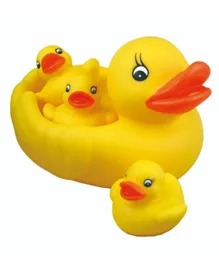 Little Hero  Ducky Family Bathing Set - Yellow