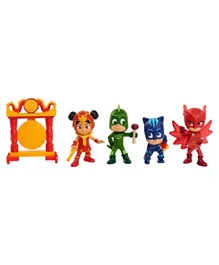 PJ Masks Mystery Mountain Collectible Figures Multicolor - Pack of 5