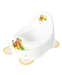 Keeeper Potty With Music With Anti-Slip Function Winnie the Pooh Print - White