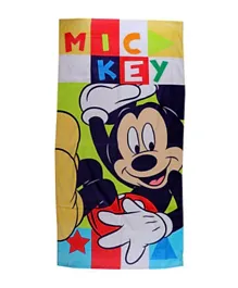 Disney Mickey Mouse Print Cotton Towel