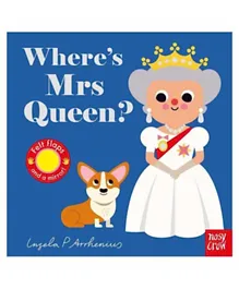 Where's Mrs Queen? Felt Flap - 12 Pages