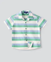 Jam Woven Striped Shirt - Green
