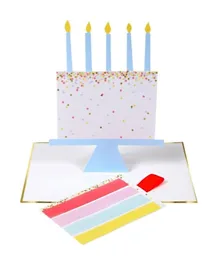 Meri Meri Cake Slice Stand-Up Birthday Card