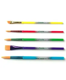 Crayola Art and Craft Brush Set - Pack of 5