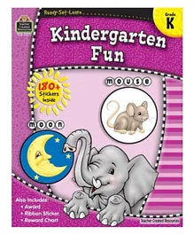 Teacher Created Resource Ready Set Learn Kindergarten Fun - 64 Pages