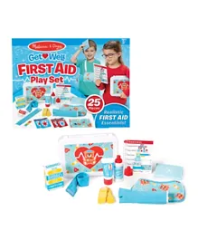 Melissa & Doug Get Well First Aid Kit - 25 Pieces