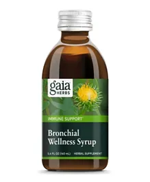 Gaia Herbs Immune Support Bronchial Wellness Herbal Syrup - 160mL