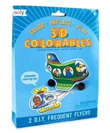 Ooly 3D Colorables Frequent Flyers