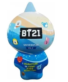 Young Toys BT21 Universtar Vol 2  Pack of 7 Character Set - Blue