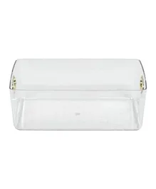 Homesmiths Clear Bin with Chrome Handles - 5L