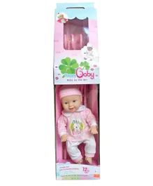 Generic Happy Baby Doll Assorted Trolley Set - Pink
