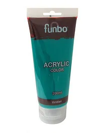 Funbo Acrylic Tube 67 Viridian 200mL - Assorted