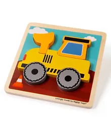 Bigjigs Chunky Lift Out Digger Puzzle