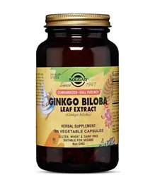 Solgar SFP Ginkgo Biloba Leaf Extract - 180 Vegicaps