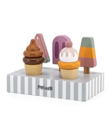 PolarB Popsicle & Ice Cream Set - 5 Pieces