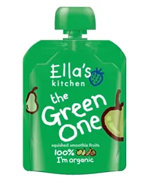 Ella's Kitchen Organic The Green One Puree Pack of 5 - 90g each