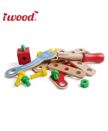 Iwood Portable Toolbox Set - Multicolor