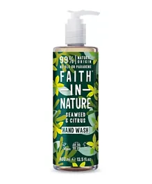 Faith In Nature Hand Wash - Seaweed & Citrus - 300ml